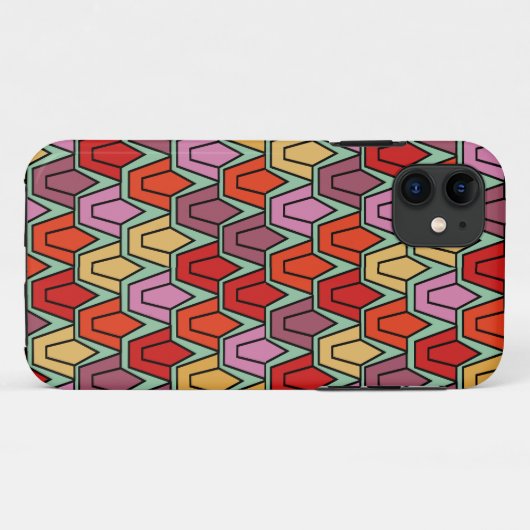 Coques Case-Mate iPhone Champ de tulipe mixte (Dos (Horizontal))