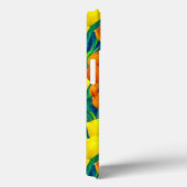Coques Case-Mate iPhone Champ de tulipes orange et jaune (Verso / Droite)