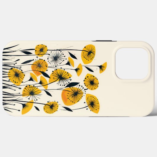 Coques Case-Mate iPhone Champ fleur sauvage Dandelion (Verso (horizontal))