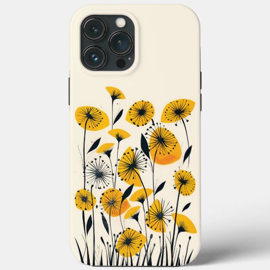 Coques Case-Mate iPhone Champ fleur sauvage Dandelion (Verso)