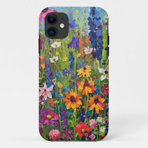 Case-Mate iPhone Case Champ fleur sauvage Peinture acrylique