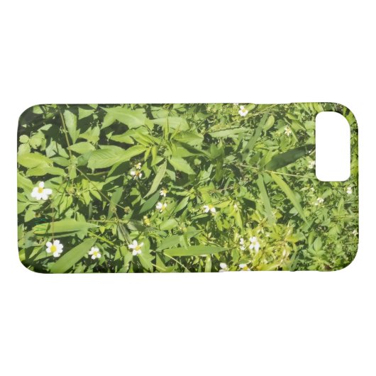 Coques Case-Mate iPhone Champ fleuri vert luxuriant (Dos (Horizontal))