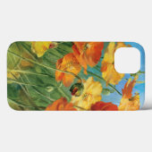 Coques Case-Mate iPhone Champ floral d'été (Verso (horizontal))