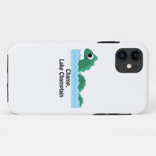Coques Case-Mate iPhone Champ, lac Champlain (Dos (Horizontal))