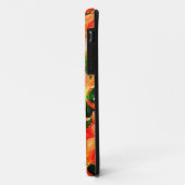 Coques Case-Mate iPhone Champ orange de tulipes (Dos/Gauche)