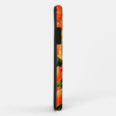 Coques Case-Mate iPhone Champ orange de tulipes (Dos/Droite)