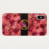COQUES Case-Mate iPhone CHAMP ROSE ROSE ROSE ROSE ROSE ROSE ROUGE, MONOGRA (Dos (Horizontal))