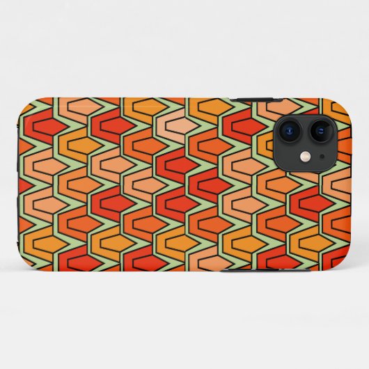 Coques Case-Mate iPhone Champ Tulipe orange (Dos (Horizontal))