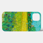 Coques Case-Mate iPhone Champ Van Gogh avec Irises près d'Arles (Verso (horizontal))