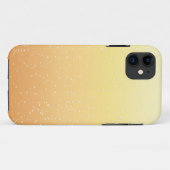 Coques Case-Mate iPhone Champagne avec petites bulles Art Arrière - plan (Dos (Horizontal))