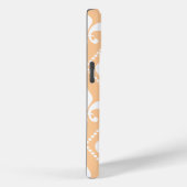 Coques Case-Mate iPhone Champagne Fleur de Lis (Verso / Droite)