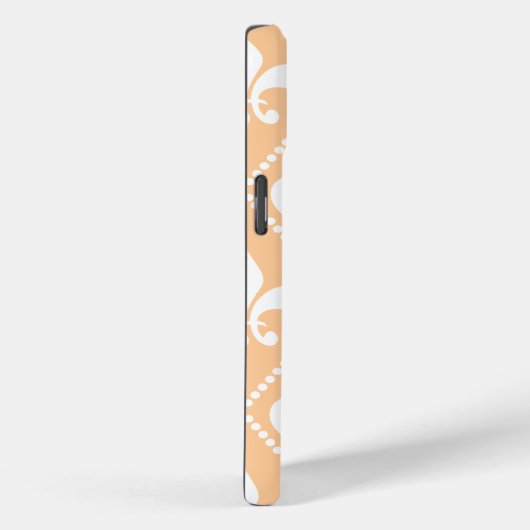 Coques Case-Mate iPhone Champagne Fleur de Lis (Verso / Droite)