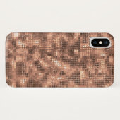 Coques Case-Mate iPhone Champagne Sparkly Gold Luxury Sparkle (Dos (Horizontal))