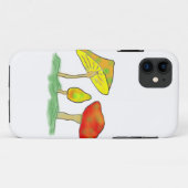 Coques Case-Mate iPhone Champignons (Dos (Horizontal))