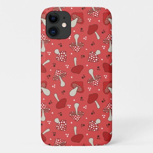Coques Case-Mate iPhone Champignons (Dos)