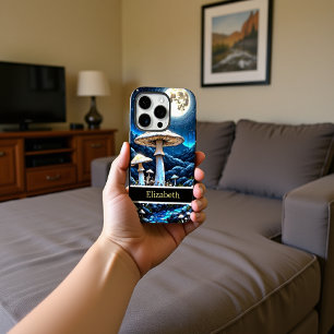 Coques iPhone 16 Pro Champignons de forêt mystique