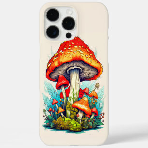 Coques iPhone 16 Pro Max Champignons de forêt sauvage en germination