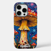 Coques Case-Mate iPhone Champignons de Starburst cosmiques (Verso)