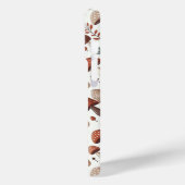 Coques Case-Mate iPhone Champignons en Marche (Verso / Gauche)