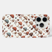 Coques Case-Mate iPhone Champignons en Marche (Verso (horizontal))