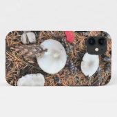 Coques Case-Mate iPhone Champignons et cônes de pin (Dos (Horizontal))