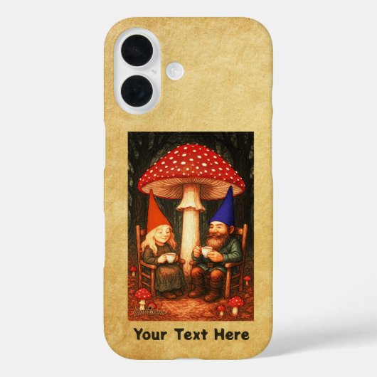 Coques Case-Mate iPhone Champignons et Gnomes d'Amanita (Verso)