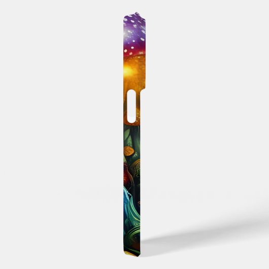 Coques Case-Mate iPhone Champignons Imaginaires (Verso / Droite)