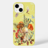 Coques Case-Mate iPhone Champignons, libellules, papillons et escargots (Verso)