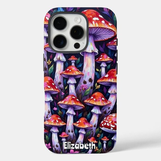 Coques Case-Mate iPhone Champignons Medley Motif (Verso)
