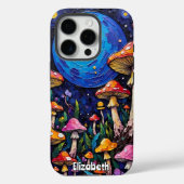Coques Case-Mate iPhone Champignons psychédéliques (Verso)