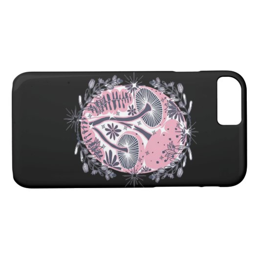 Coques Case-Mate iPhone Champignons Whimsigoth Art Design Classique (Dos (Horizontal))