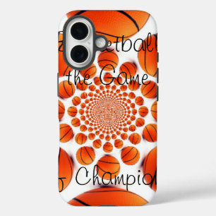 Coques iPhone 16 Champion Court Vision : Basketball Jeu des Champs