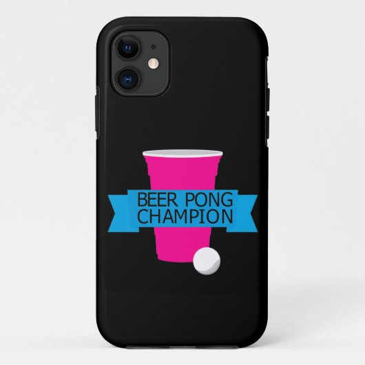 Coques Case-Mate iPhone champion de la bière de l'université (Dos)