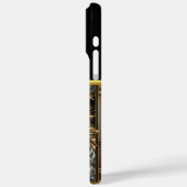 Coques Case-Mate iPhone Champion de salle d'audience au milieu des symbole (Verso / Gauche)