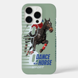 Coques iPhone 16 Pro Championnat de Polo Cavalier de Danse avec Cheval