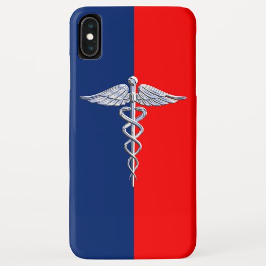 Coques Case-Mate iPhone Championnat Médicale de hockey sur glace Caduceus (Dos)