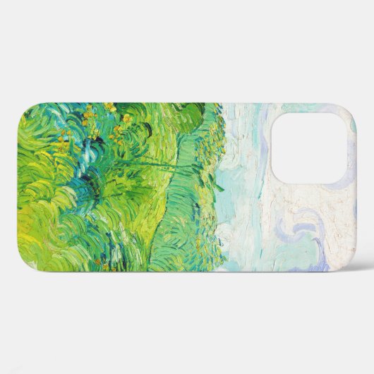 Coques Case-Mate iPhone Champs de blé vert, Van Gogh (Verso (horizontal))