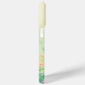 Coques Case-Mate iPhone Champs de Fleurs et Hippopotame Heureux (Verso / Droite)