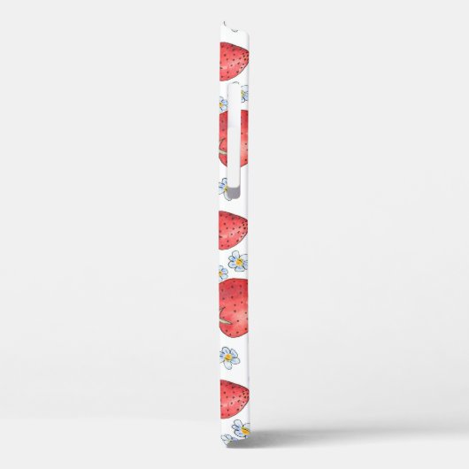 Coques Case-Mate iPhone Champs de fraises : Fraîcheur d'été (Verso / Gauche)