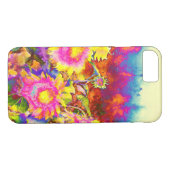 Coques Case-Mate iPhone Champs de tournesol (Dos (Horizontal))