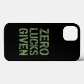 Coques Case-Mate iPhone Chance zéro pour la Saint-Patrick hilarante (Verso (horizontal))