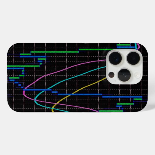 Coques Case-Mate iPhone Chandelier graphique stock marché (Verso (horizontal))