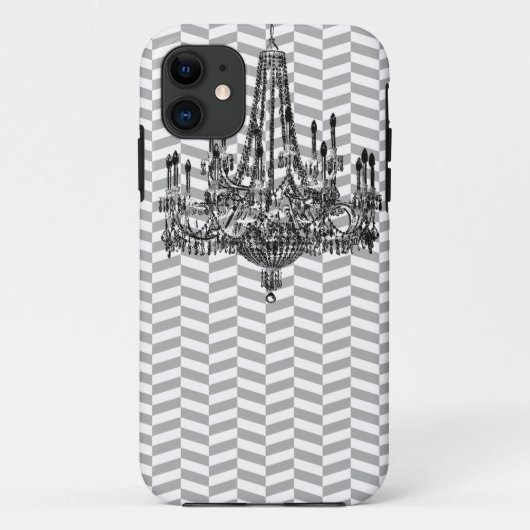 Coques Case-Mate iPhone Chandelier Herringbone (Dos)