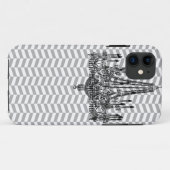 Coques Case-Mate iPhone Chandelier Herringbone (Dos (Horizontal))