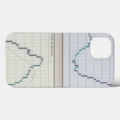 Coques Case-Mate iPhone Chandeliers graphiques deux dans une fenêtre (Verso (horizontal))