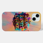 Coques Case-Mate iPhone "Changement de mouvement" (Verso (horizontal))