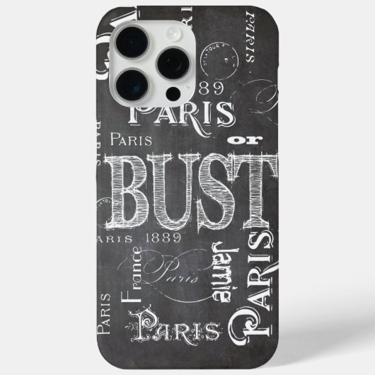 Coques Case-Mate iPhone Changer de nom Calligraphie Paris France Tour Eiff (Verso)