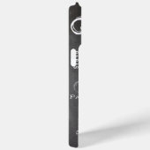 Coques Case-Mate iPhone Changer de nom Calligraphie Paris France Tour Eiff (Verso / Droite)