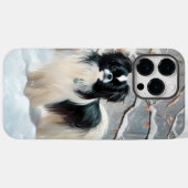 Coques Case-Mate iPhone Chanson Japonaise Laisser Neige Noël (Verso (horizontal))