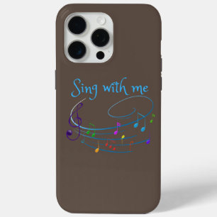 Coque iPhone 15 Pro Max chante avec moi